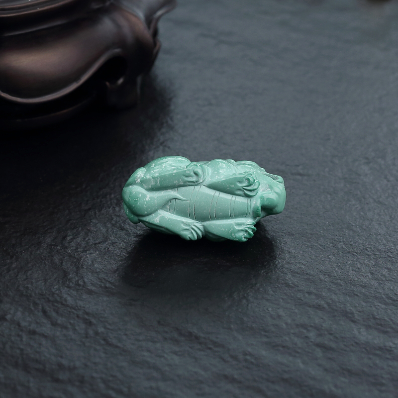 绿松石貔貅吊坠-红掌柜