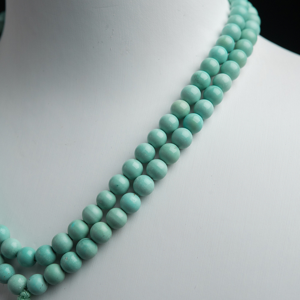 绿松石珠链-红掌柜