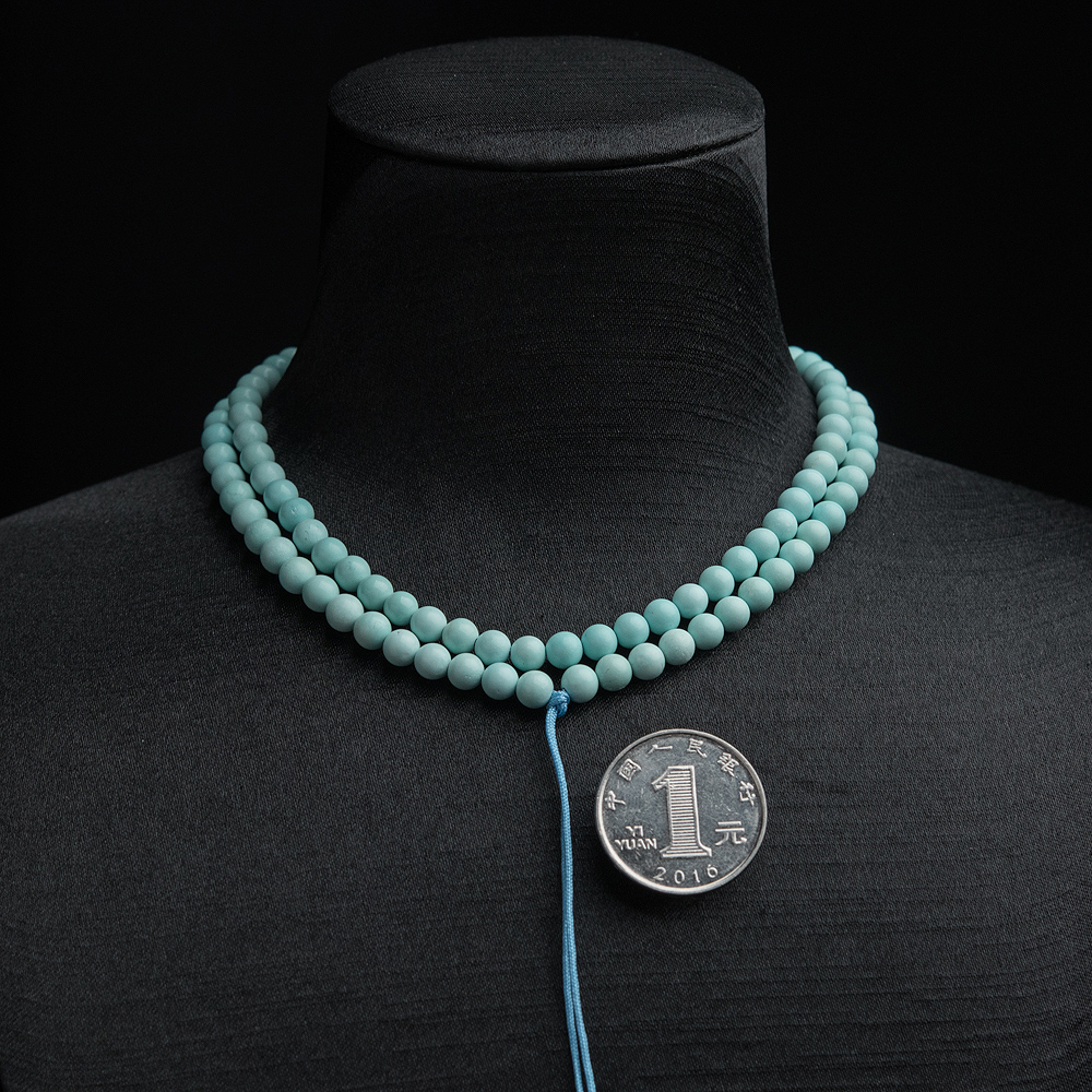 湖北绿松石珠链-红掌柜