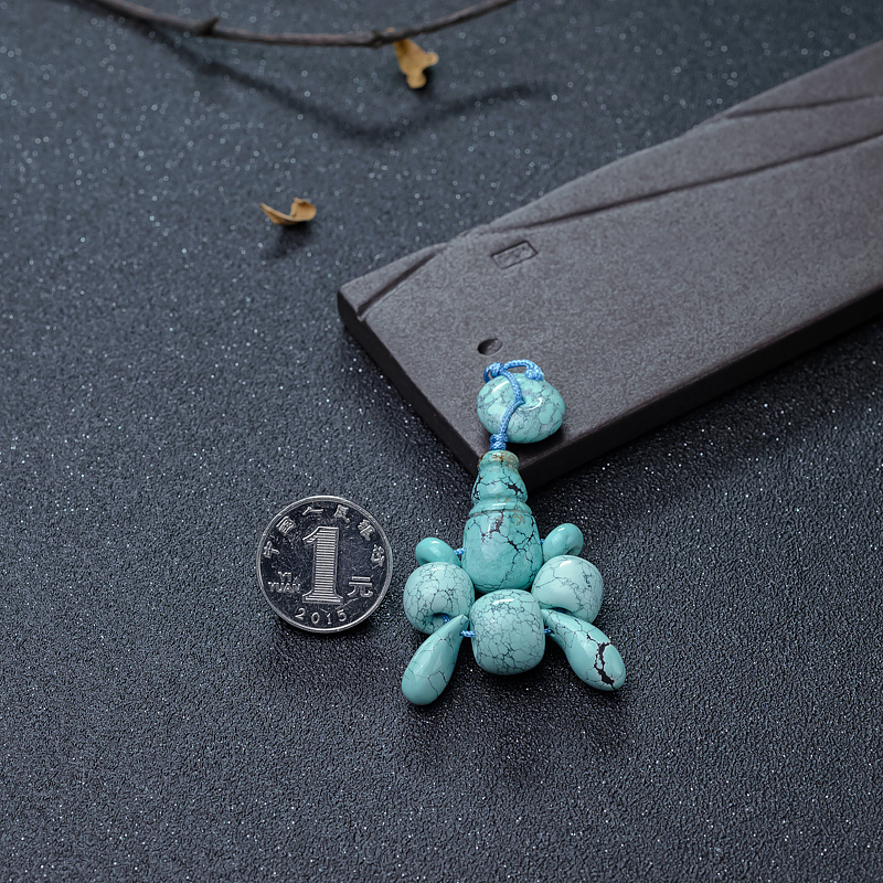 高瓷乌兰花蓝绿松石套装-红掌柜