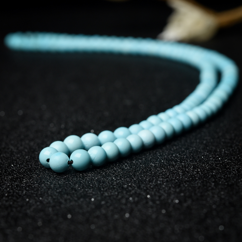 天然绿松石长链-红掌柜