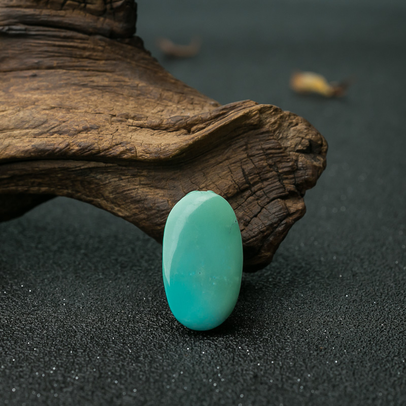 绿松石龙头戒面-红掌柜