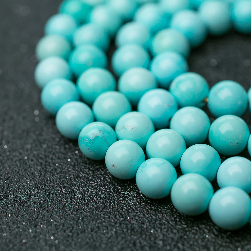 中瓷铁线松石108佛珠-红掌柜