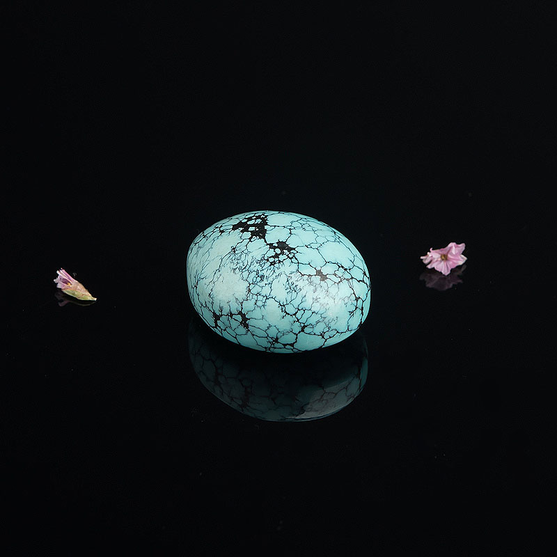 湖北绿松石戒面-红掌柜