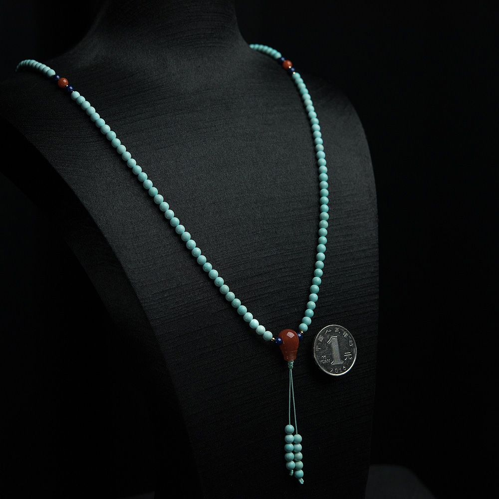 湖北绿松石项链-红掌柜