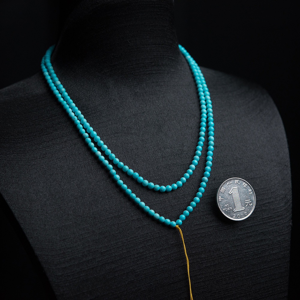 湖北绿松石珠链-红掌柜