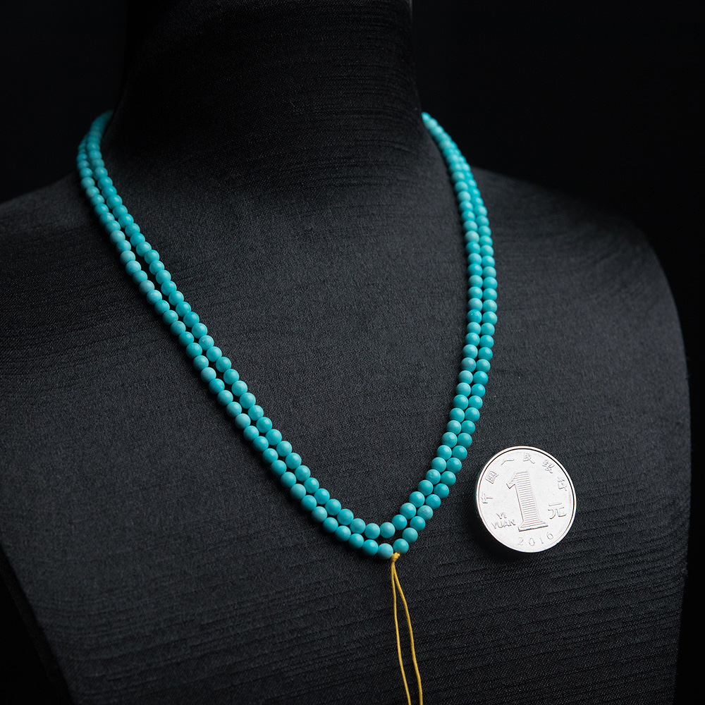 湖北绿松石珠链-红掌柜