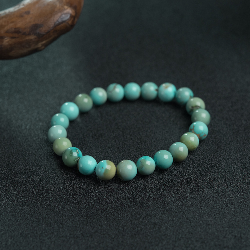 绿松石单圈手串-红掌柜