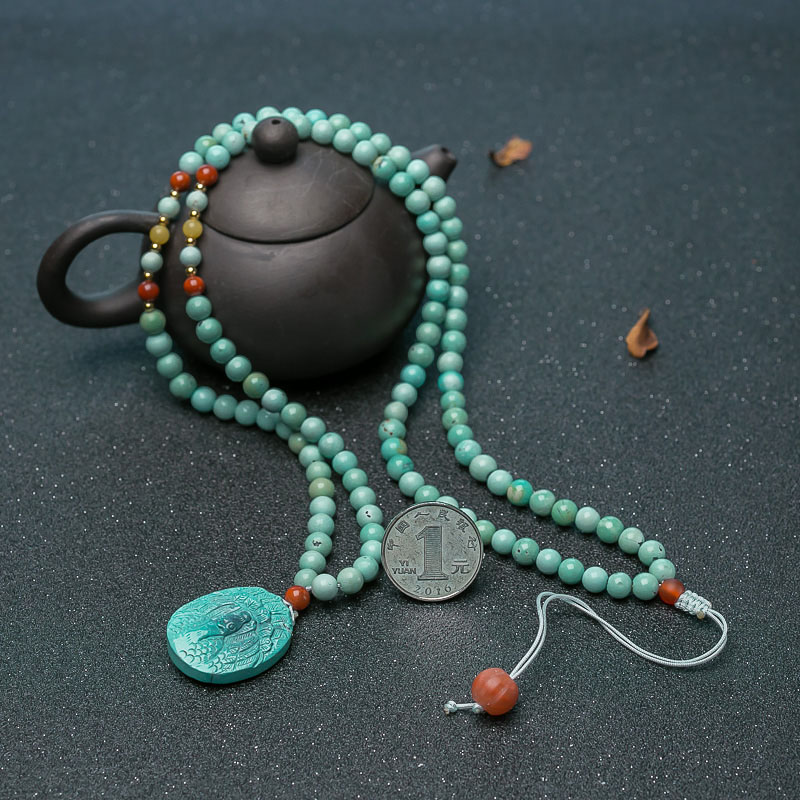 湖北绿松石项链-红掌柜