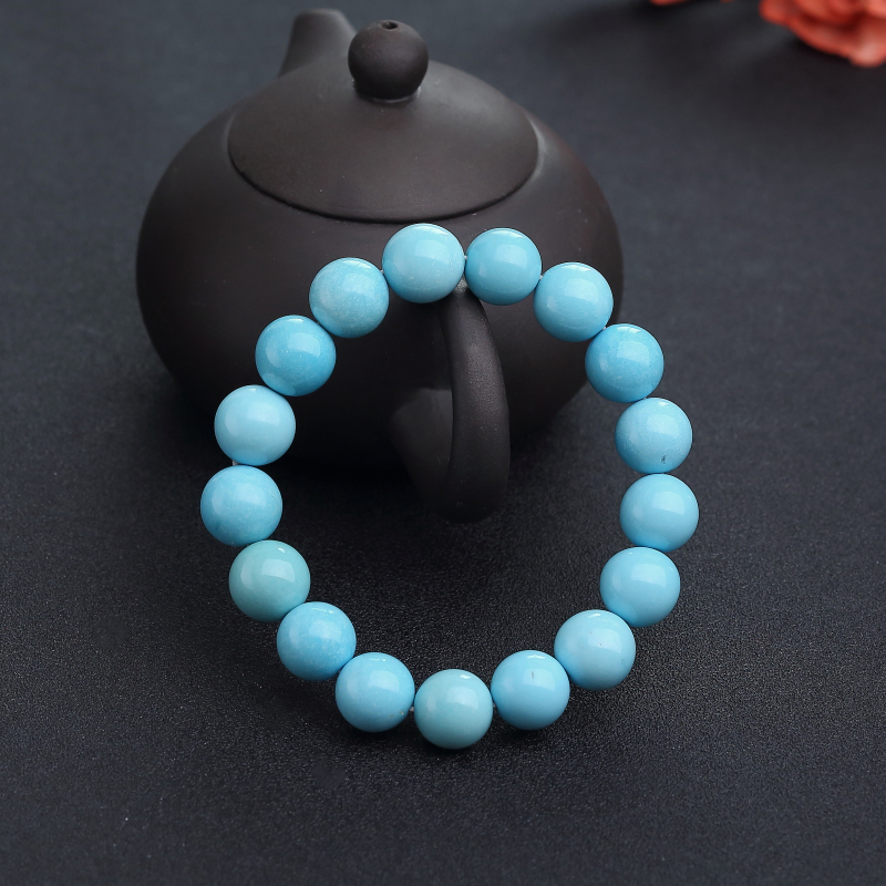 美国天然原矿美松单圈手串-红掌柜