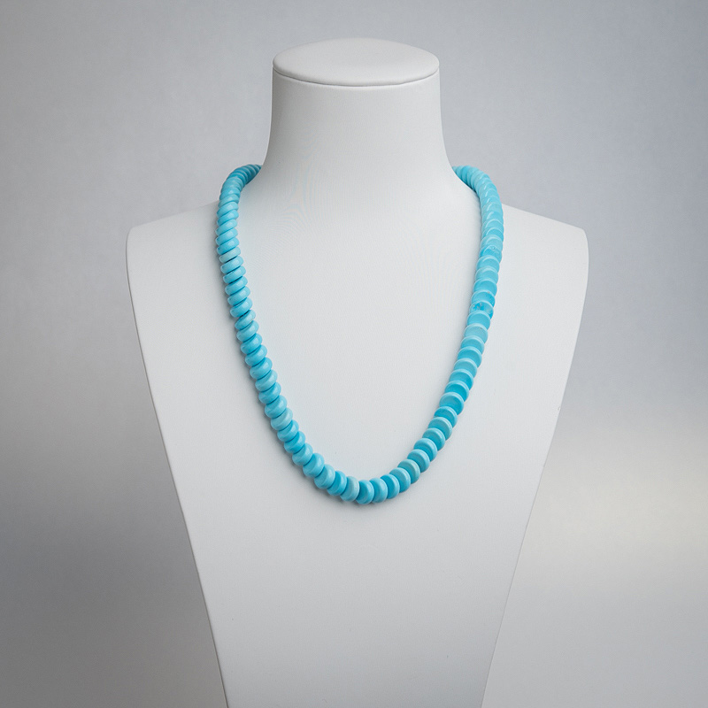 原矿美松叠片项链-红掌柜