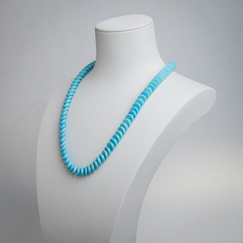 天然原矿美松叠片项链-红掌柜