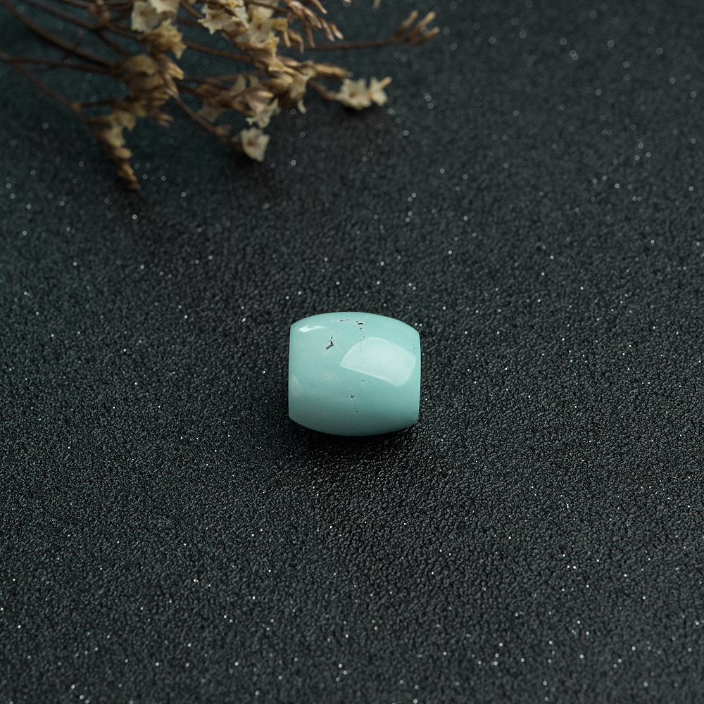 高瓷浅蓝绿松石背云-红掌柜