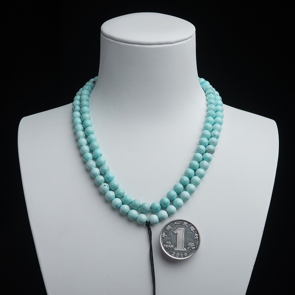 湖北绿松石珠链-红掌柜