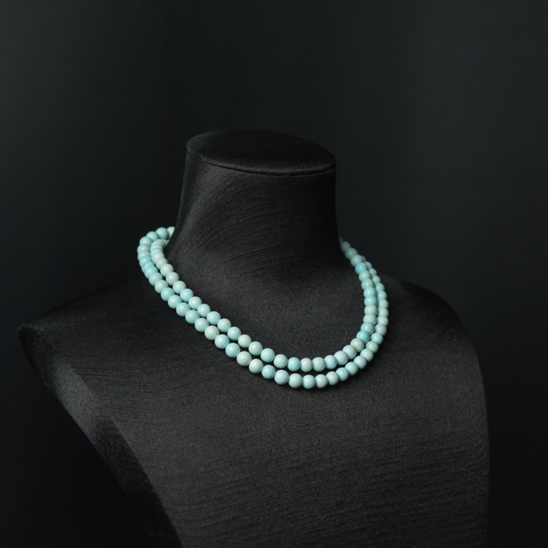 湖北绿松石珠链-红掌柜