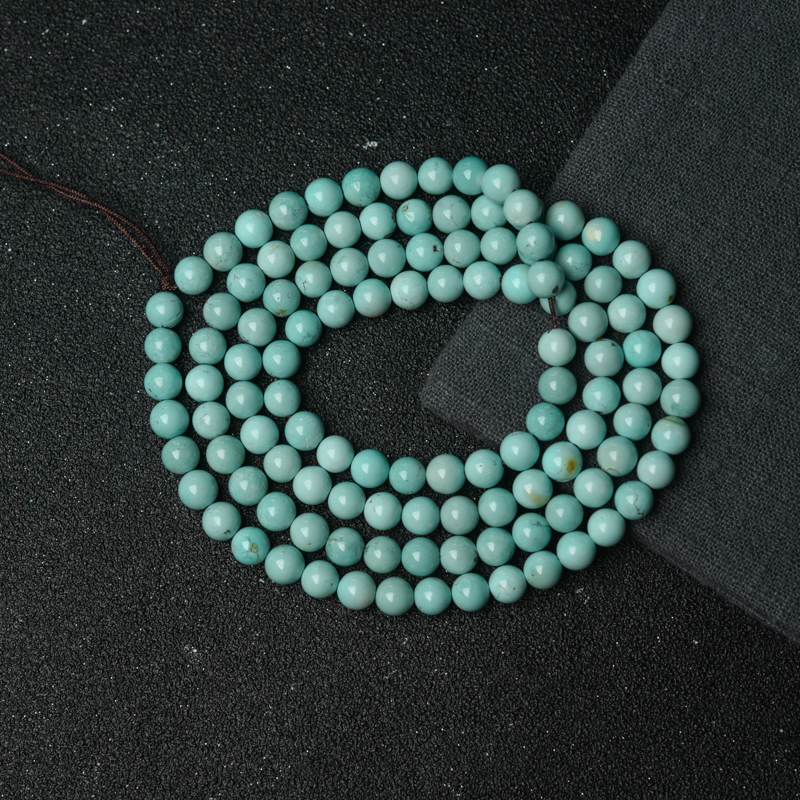 高瓷铁线绿松石长链-红掌柜