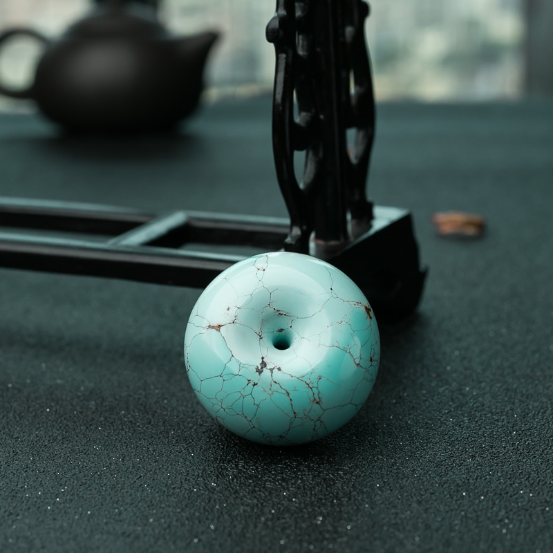 松石平安扣吊坠-红掌柜