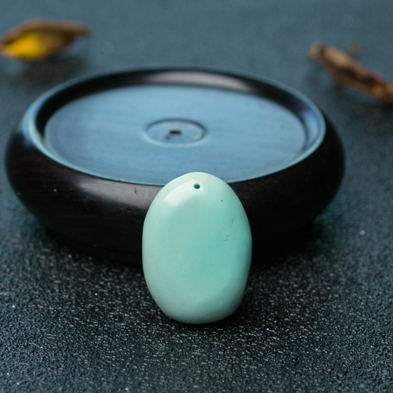 绿松石观音吊坠-红掌柜