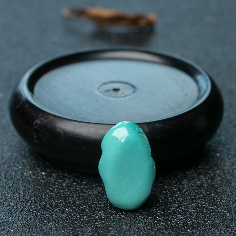 绿松石罗汉头配件-红掌柜