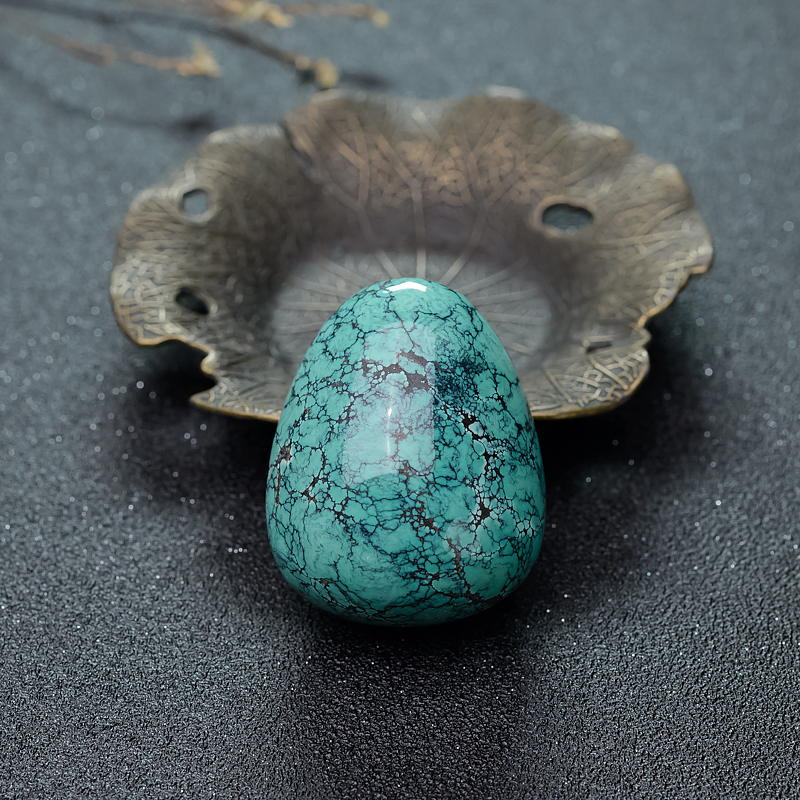 绿松石随形吊坠-红掌柜