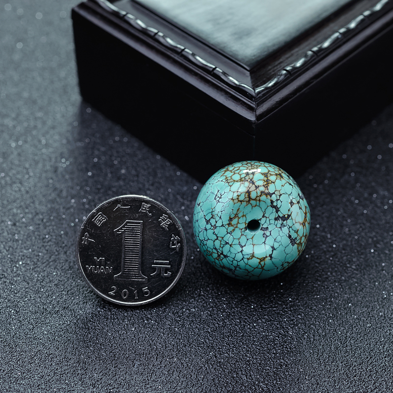 绿松石平安扣吊坠-红掌柜