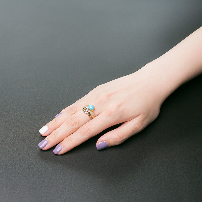 天然原矿美松戒指-红掌柜