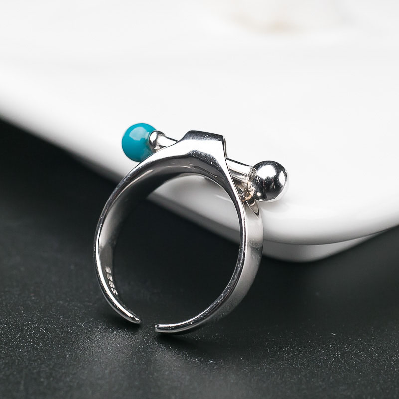 银镶美国天然美松戒指-红掌柜