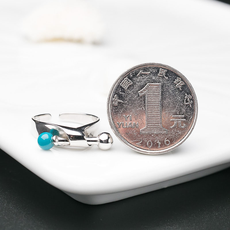 原矿美松戒指-红掌柜