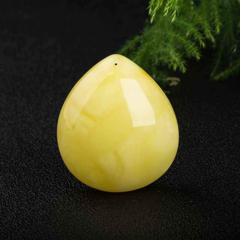 蜜蜡吊坠-红掌柜