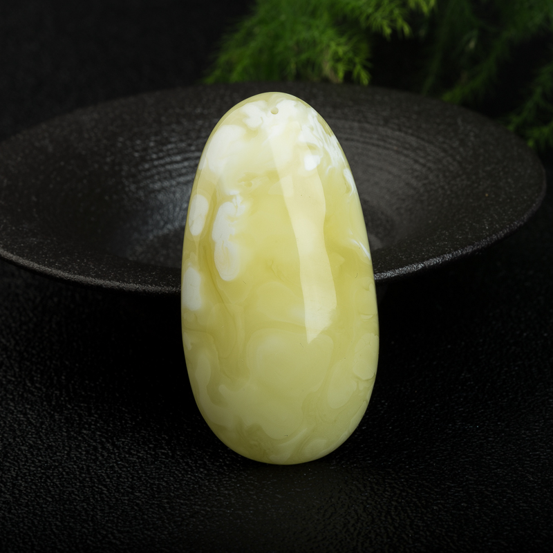 蜜蜡吊坠-红掌柜