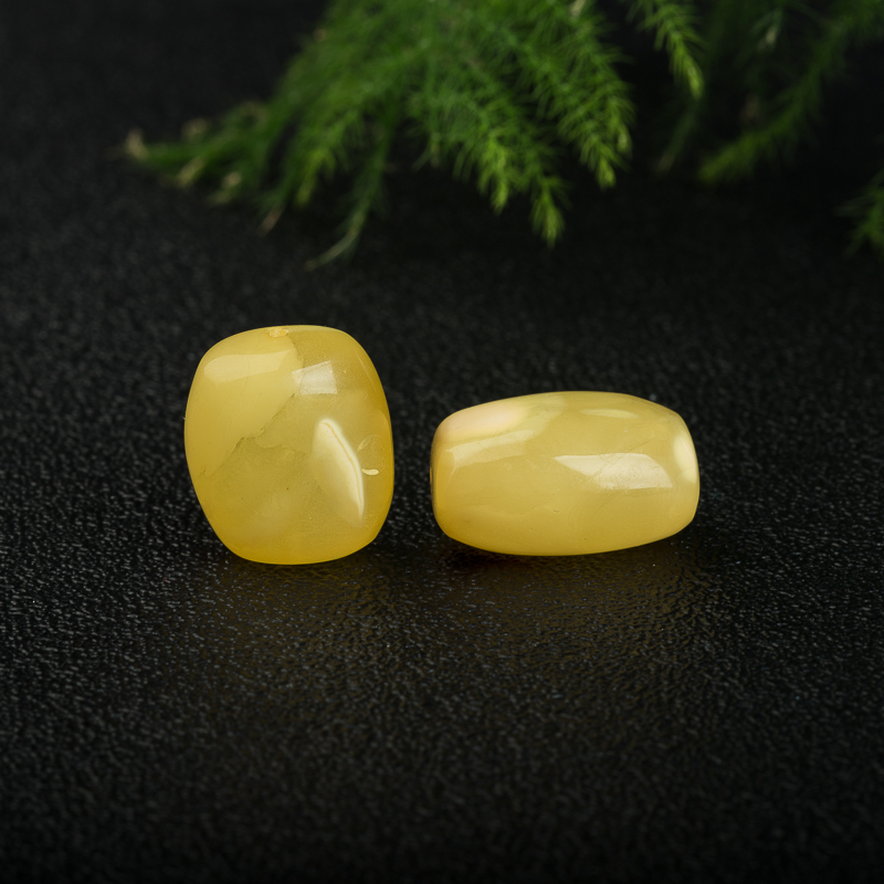 鸡油黄蜜蜡套装-红掌柜