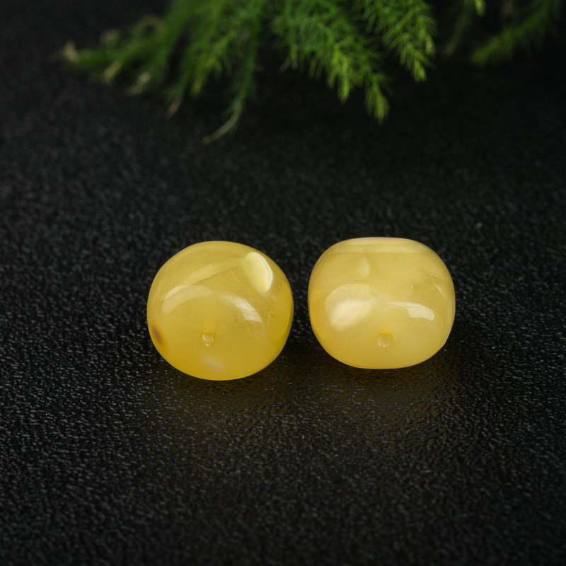 天然波罗的海蜜蜡套装-红掌柜