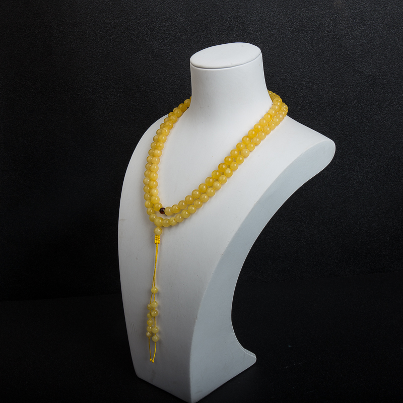 7.5mm天然蜜蜡108佛珠-红掌柜