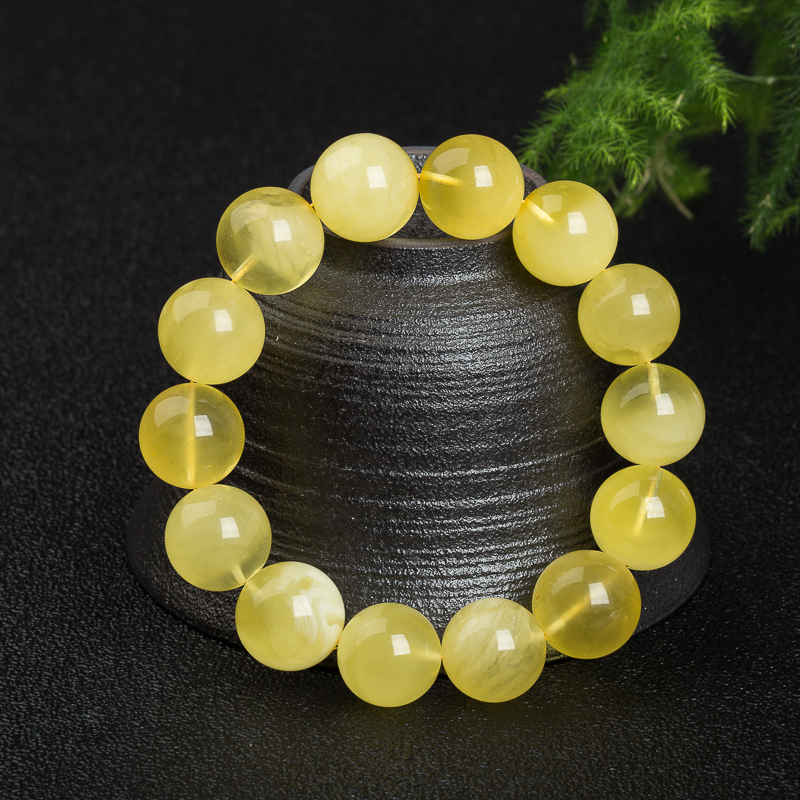 蜜蜡手串-红掌柜