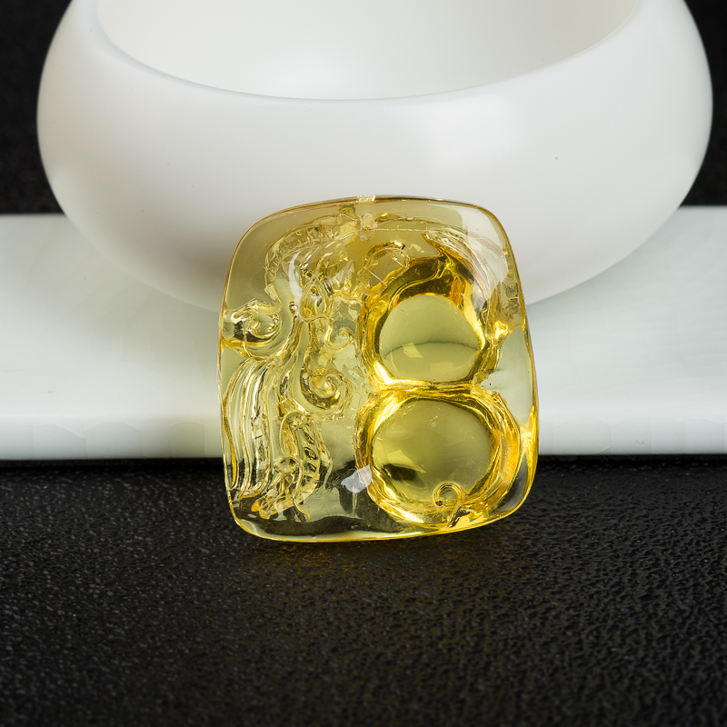 金珀福禄吊坠-红掌柜