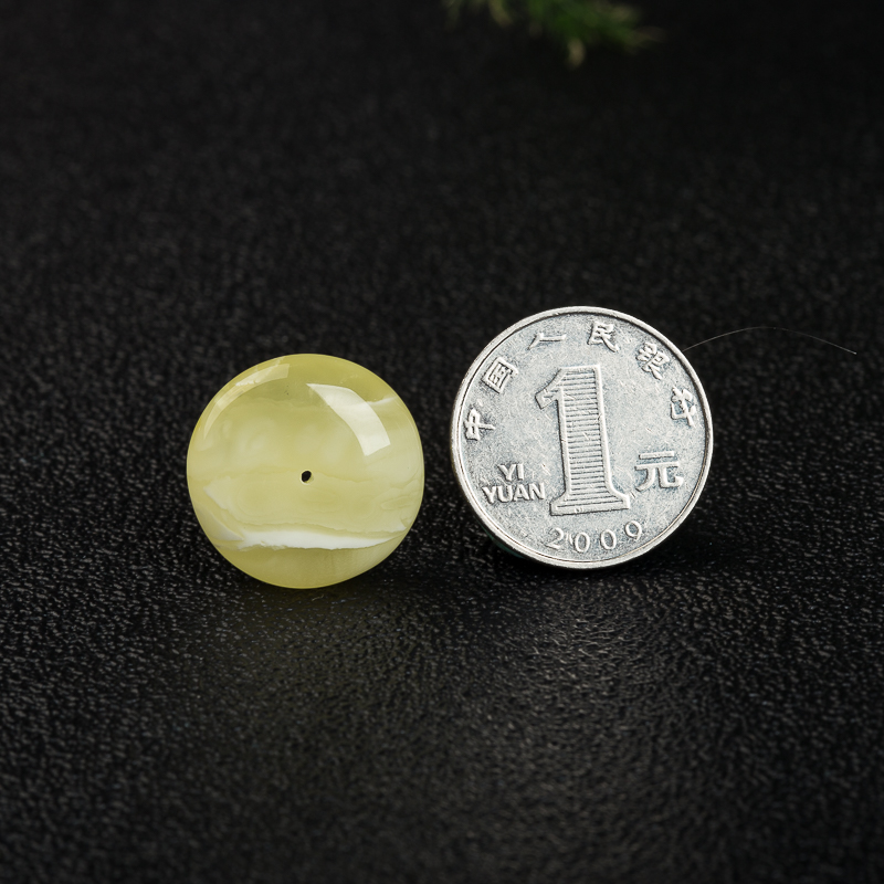 波罗的海蜜蜡平安扣挂坠-红掌柜