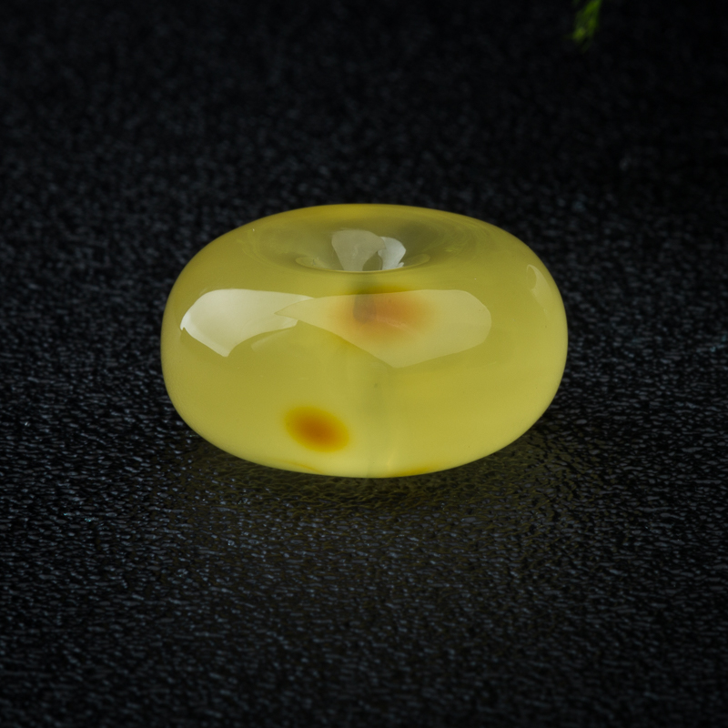 天然金绞蜜平安扣吊坠-红掌柜