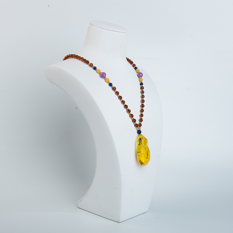 浅黄金绞蜜项链-红掌柜