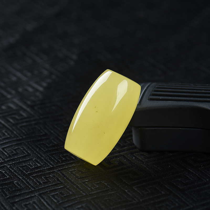 波罗的海天然蜜蜡桶珠吊坠-红掌柜