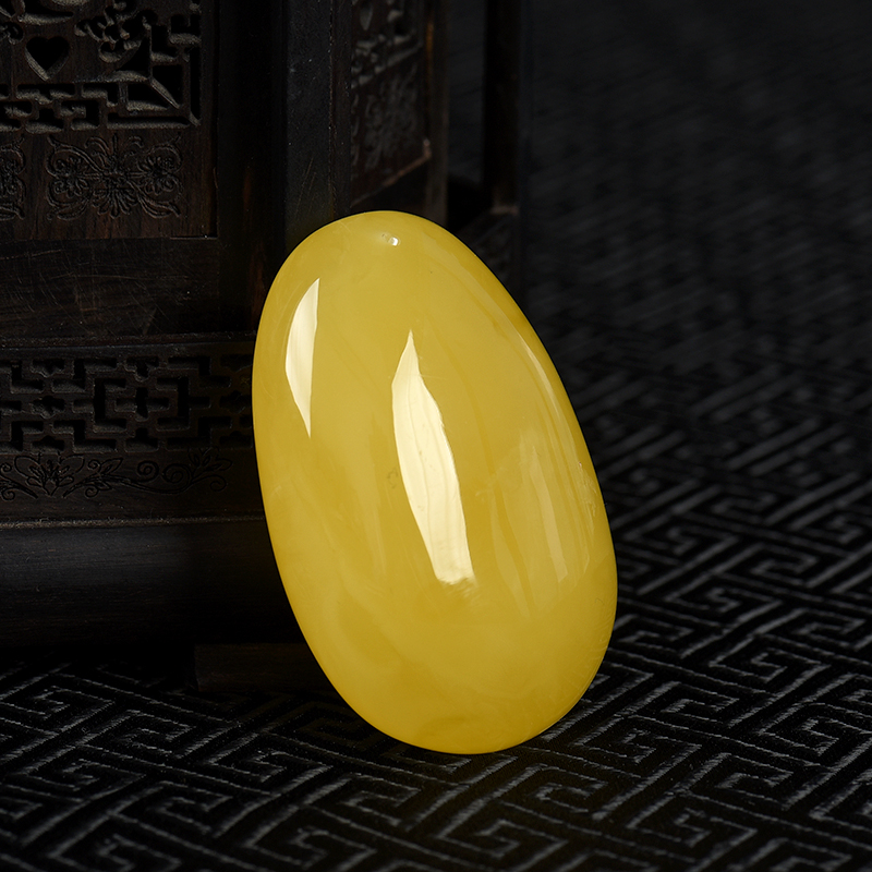 天然蜜蜡吊坠-红掌柜