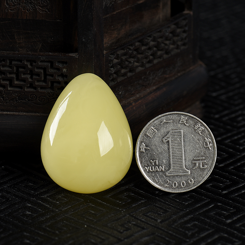 天然波罗的海蜜蜡吊坠-红掌柜