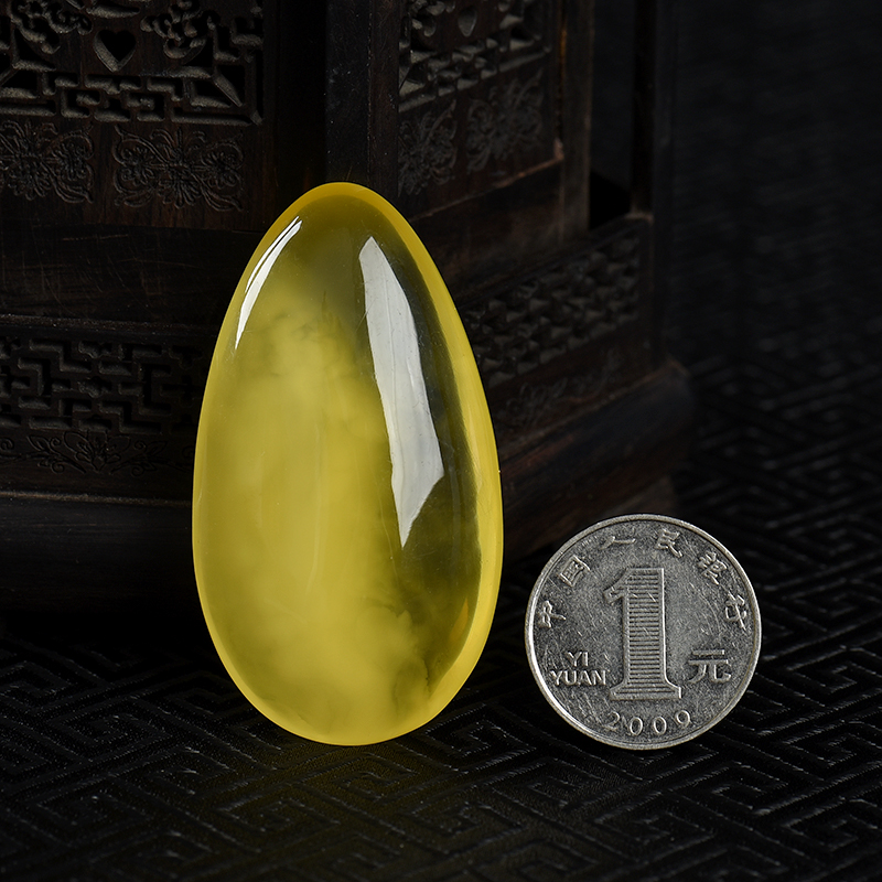 蜜蜡吊坠-红掌柜