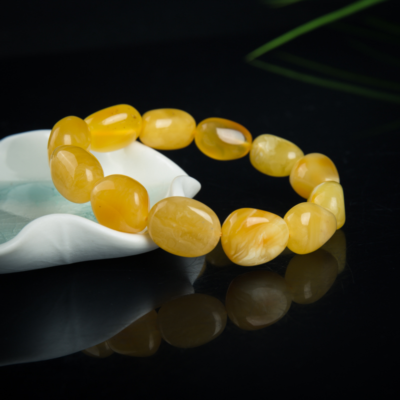 金绞蜜单圈手串-红掌柜