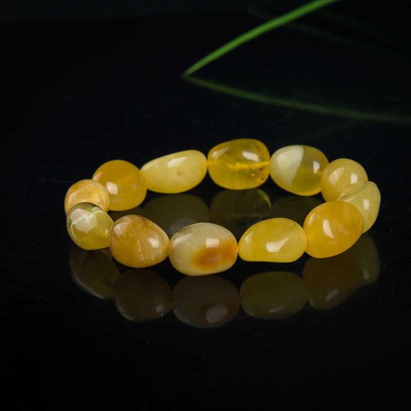 金绞蜜单圈手串-红掌柜