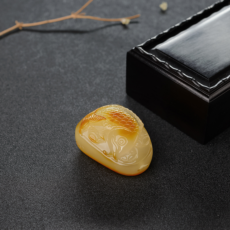 鸡油黄蜜蜡-红掌柜