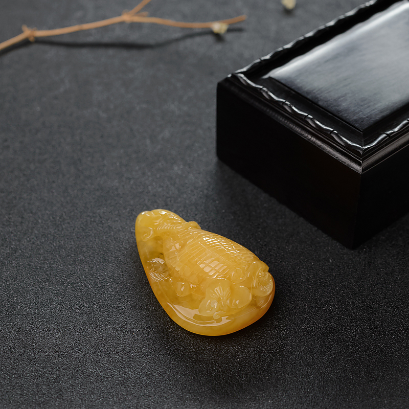 鸡油黄蜜蜡-红掌柜