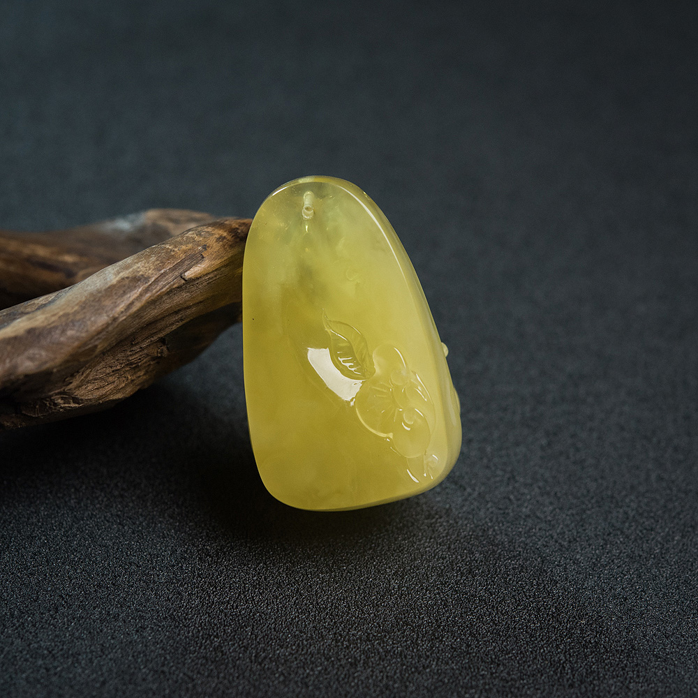 波罗的海蜜蜡葫芦吊坠-红掌柜