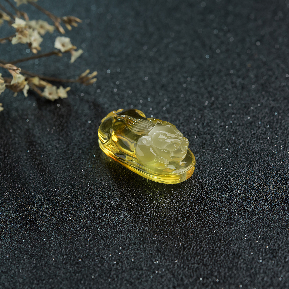 金绞蜜貔貅吊坠-红掌柜