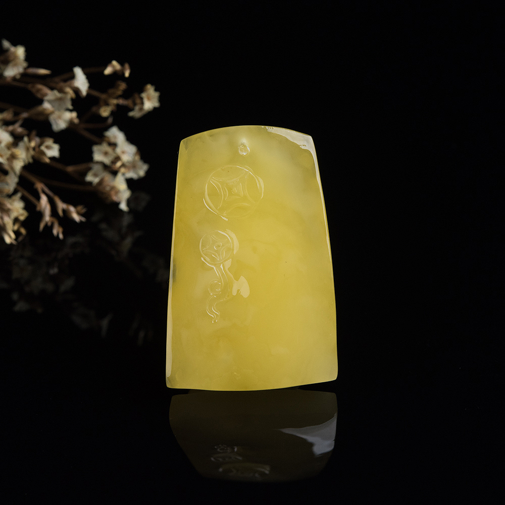 蜜蜡葫芦吊坠-红掌柜