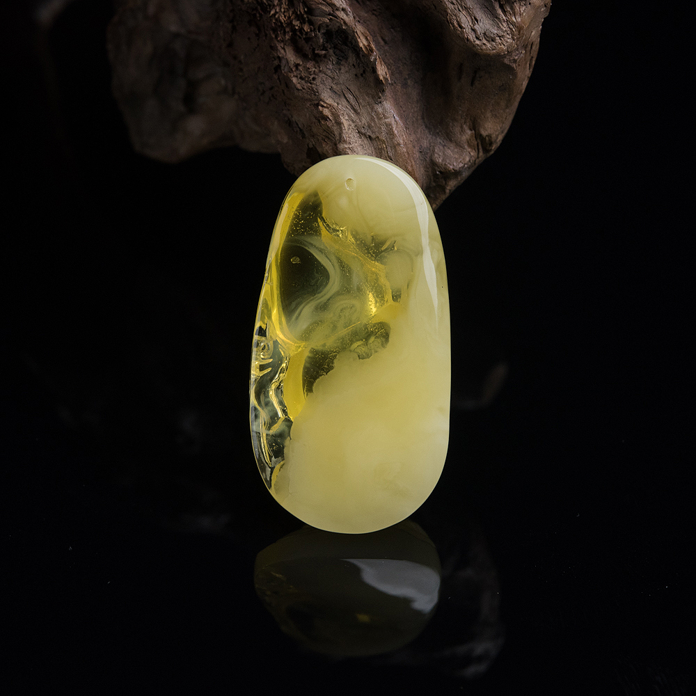 蜜蜡葫芦吊坠-红掌柜